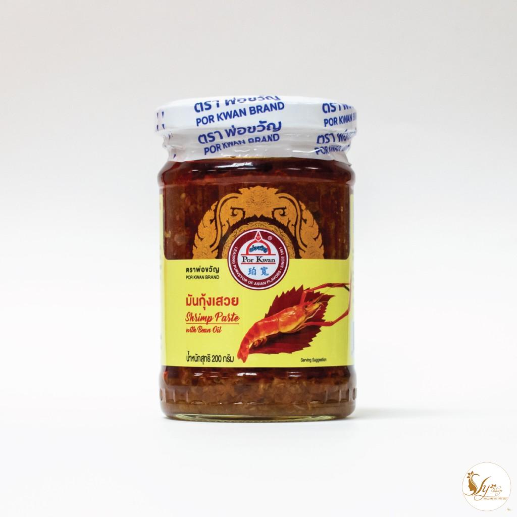 Por Kwan Shrimp Paste With Bean Oil 200g – Vy Shop