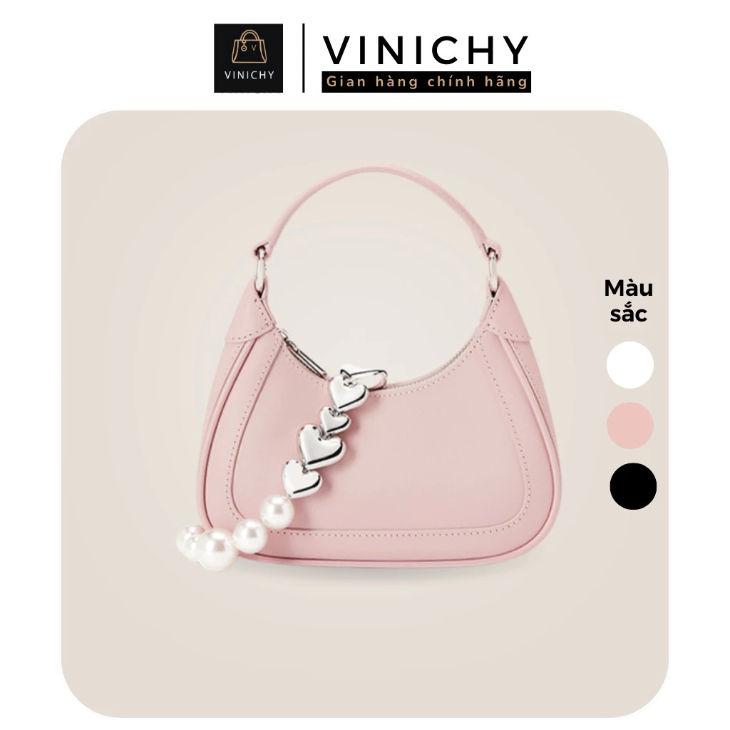 Túi xách nữ đeo chéo, đeo vai đi chơi, đi học VINICHY, da đẹp, thời trang cao cấp size 21cm HA280